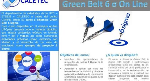 Curso Green Belt 6 Sigma On Line