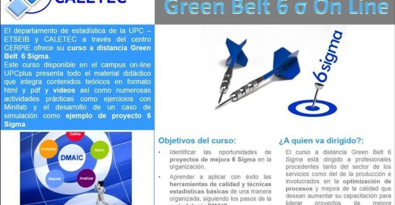 Curso Green Belt 6 Sigma On Line